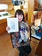 西村しおんくん トイプードル
